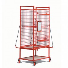 Mesh Framed Parts Trolley